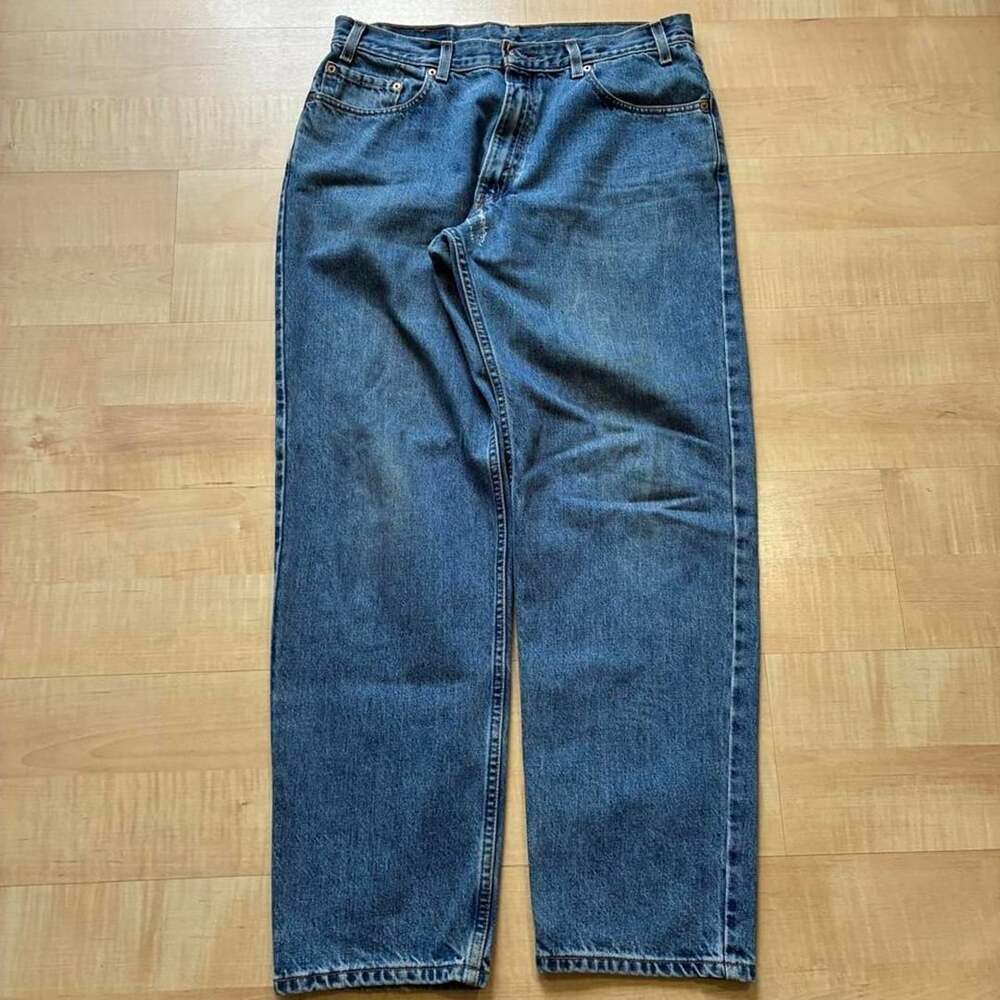 Levi's 550 Relaxed Fit Jeans W36 L32 Medium Wash Denim